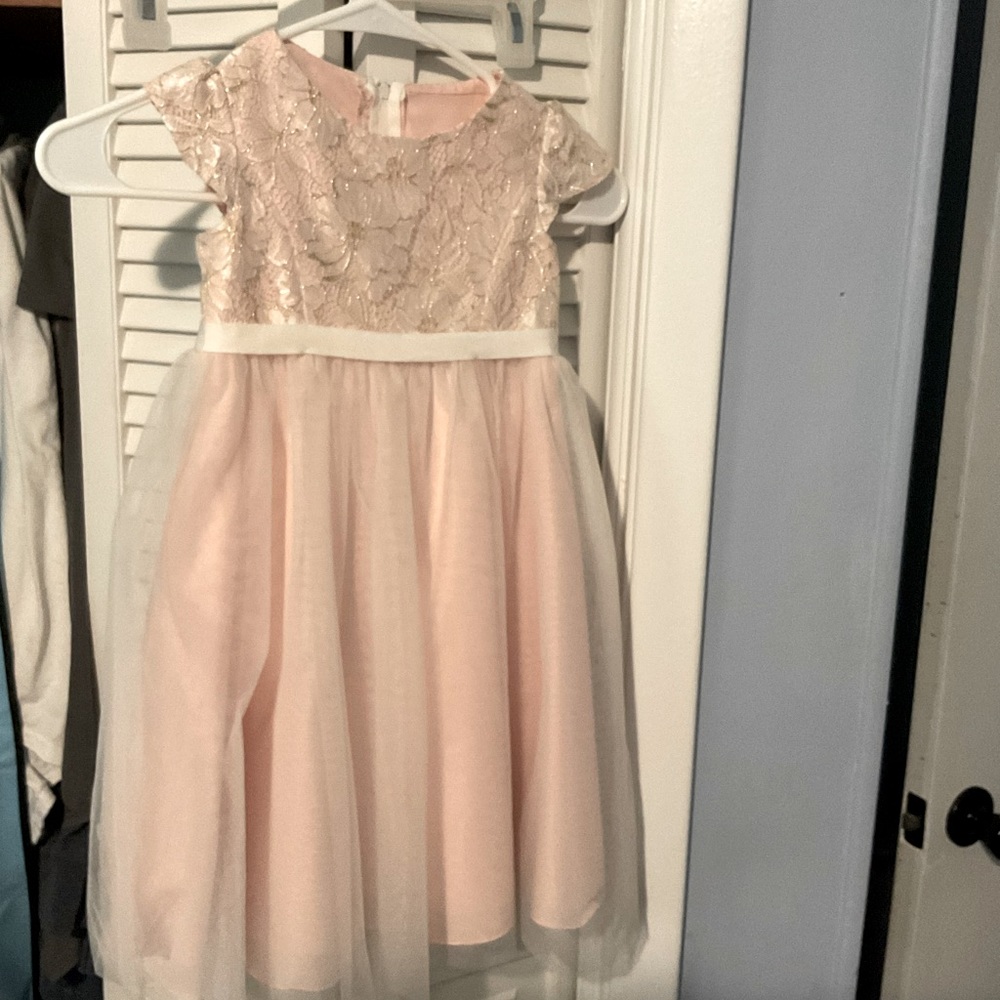 Light pink girls dress